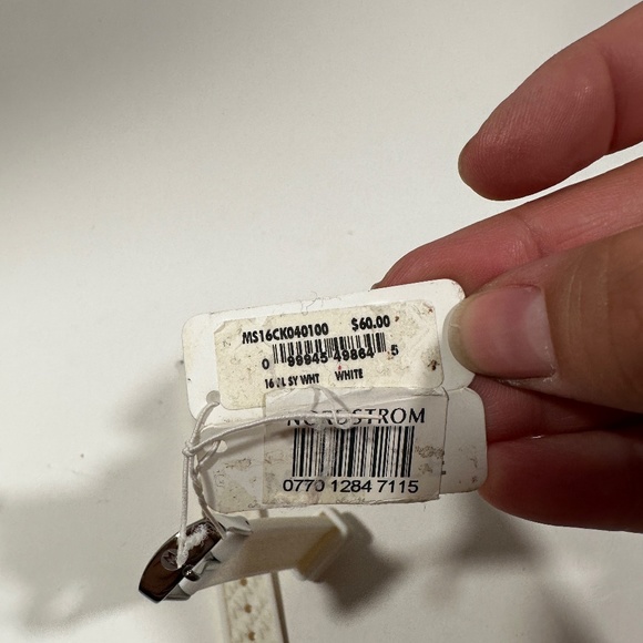 NWT $60 Michele Jelly‎ Brands for Watch in White